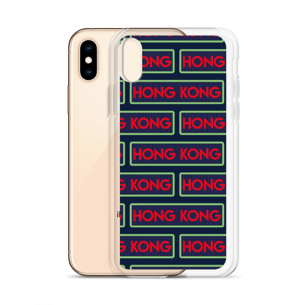 Neon HK iPhone Case